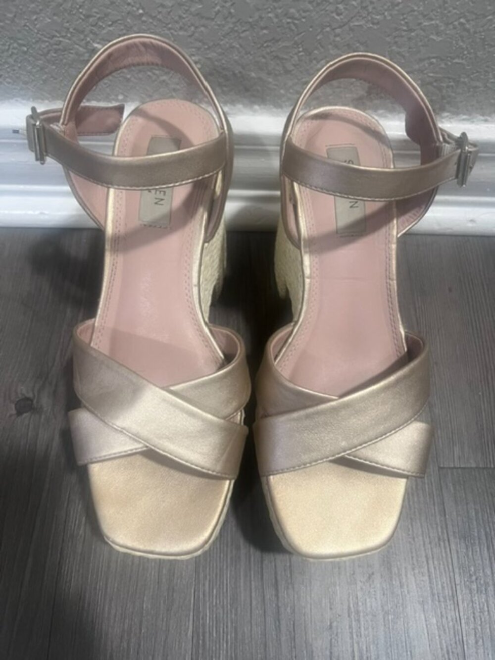 Steve Madden Steven New York Espadrille Platform Sandals – Size 7